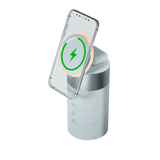 Cargador inalámbrico - Nacon Altavoz BT, Carga inalámbrica MagSafe, 4h Autonomía, Gris