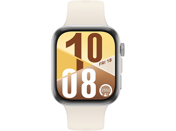 Smartwatch - Huawei Watch Fit 4, 1.82" AMOLED, 10 días batería, Compatible iOS - Android, Correa Fluoroelastómero, Pago NFC, Blanco