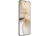Móvil - realme 14 Pro+, Blanco, 256GB, 8 GB RAM, 6.83 Curva cuádruple sin biseles, Qualcomm Snapdragon® 7s de 3.ª generación, 6000 mAh