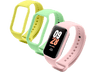 Correa - CellularLine KITBAND2XIAO8ACT, Kit 3 correas, Para Xiaomi Mi Smart Band 8 Active, Silicona, Amarillo/ Verde / Rosa