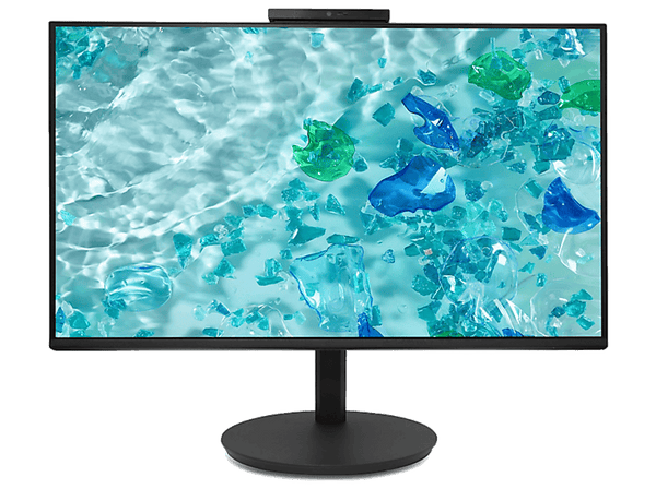 Monitor - Acer Vero CB242Y D6 BMIPRCX, 24 " Full-HD, 120 Hz, 1 ms, IPS, AdaptiveSync, Altura ajustable, Webcam y Altavoces incorporados