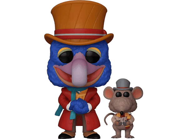 Figura Funko Pop! - Movies: The Muppet Christmas Carol - Charles Dickens, Vinilo, 9 cm