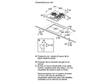 Placa de gas - Balay 3ETG663RN, 3 Zonas, 23 cm Diámetro Zona 1, 59 cm Ancho, Hierro Fundido, Negro