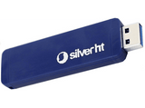 Pendrive USB de 32Gb - Silver HT Double, retráctil, doble conexión USB 3.0 y OTG