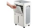 Deshumidificador - Jocel JDE002167, 4.5 l, 40 m², Eliminación de humedad 20L/día 30º C, Ventilador 2 velocidades, Blanco