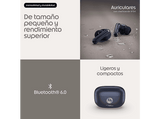 Auriculares True Wireless - motorola moto buds 2 plus, 9h Autonomía, Cancelación activa de ruido, CrystalTalk AI, IPX54, Bluetooth, PANTONE Silhouette