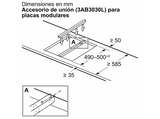 Placa vitrocerámica - Balay 3EB731LQ, 2 Zonas, 18 cm zona grande, 28.8 cm, Modular, Negro