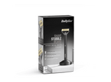 Afeitadora - BaByliss X-BLADE Super-X, 4 Peines Guía (1 mm, 2 mm, 3 mm y 5 mm), 45 min Autonomía, Para Barba, IPX7, Metal Black