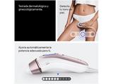 Depiladora IPL - Braun Luz Pulsada Smart Skin i·Expert PL7431, Depilación en casa, Con App e IA, SmartSkinProtect, Cabezal Smart Flex + 3 cabezales