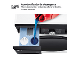 Lavadora secadora - LG F4DR7510AGW, 10/6 kg, TurboWash™360°, Steam™, Autodosificador, Blanco