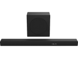 Barra de sonido - Hisense HS3100, Subwoofer Inalámbrico 6.5, Dolby Audio & DTS Virtual:X, 480 W, Negro