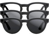 Gafas IA - Ray-Ban Meta, Headliner, Negro mate, Transitions® transparente, Gris