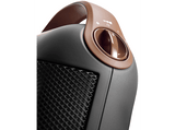 Calefactor - De Longhi HFX30C18.IW, 1800W, Cerámico, Anti-congelación, Termostate ajustable, Negro/Gris