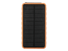 Powerbank - CellularLine PBSOLAR20000O, 20000 mAh, 1x USB-C, 1x USB-A, 20W, Solar, Naranja