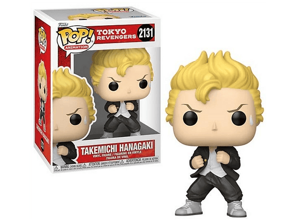 Figura Funko Pop! - Animation: Tokyo Revengers - Takemichi Hanagaki, Vinilo, 9 cm
