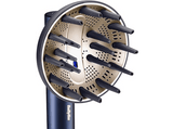 Accesorio secador - Difusor BaByliss ACAS6550, Compatible con Air Wand, Placa de Cerámica, 18 Puntas, Azul Black Iris