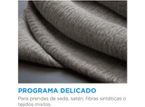 Lavadora carga frontal - Midea MF100W80BA/W-ES, 8 kg, 1400 rpm, 15 Programas, 72dB(A), 47.5 cm Profundidad, Blanco