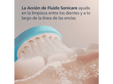 Recambio para cepillo dental - Philips Sonicare For Kids HX6034/90, x4 Cabezales de recambio, Diseñado para niños +3 años
