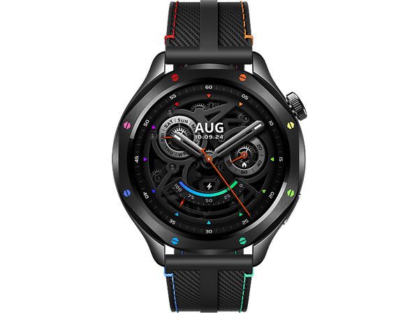 Smartwatch - Xiaomi Watch S4, AMOLED, Bluetooth, Hasta 15 días, HyperOS, Arcoíris