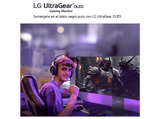 Monitor gaming - LG UltraGear™ 32GX870A-B, 32.5 UHD 4K, 240 Hz, 0.03 ms, OLED, 2x HDMI, 1x USB-C,