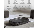Proyector - Hisense PL2, 4k, 2700 lúmenes, Wi Fi, Dolby Atmos, HDR, Negro