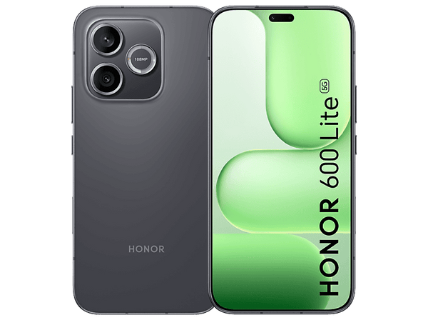 Móvil - Honor 600 Lite, Velvet Black, 256 GB, 8 GB RAM, 6.6 " AMOLED, MediaTek Dimensity 7100 Elite, 6520 mAh