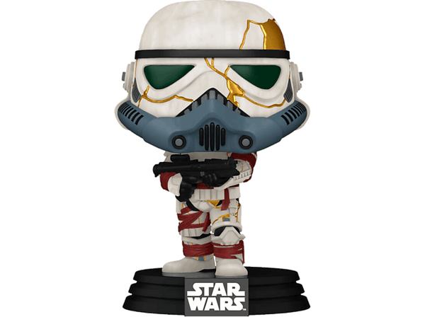 Figura Funko Pop! - Star Wars Ahsoka: Thrawn's Night Trooper (casco gris), Bobble Head, Vinilo