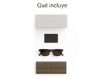 Gafas IA - Meta Adventurer, Lentes en marrón, Cámara 12 MP, Traducción en tiempo real, Resolución 3K HD, +8h Batería, Classic Tortoise