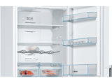 Frigorífico combi - Bosch KGN36XWDP, 324 l, No Frost, 186 cm, Pantalla LED, Blanco
