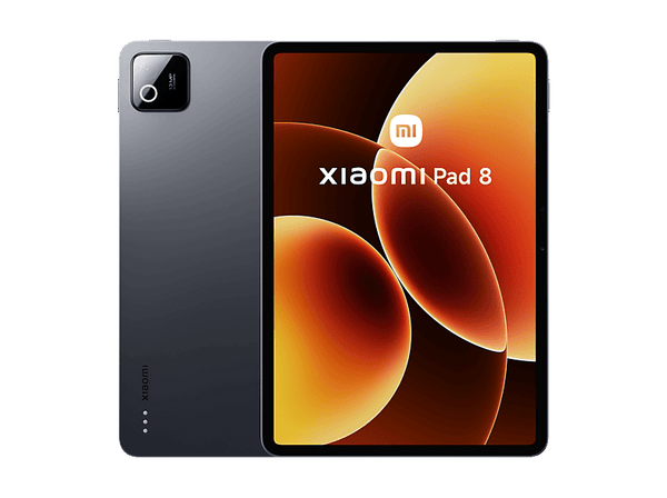 Tablet - Xiaomi Pad 8, 11.2" 3.2K 144Hz Crystal-Clear Display, 8GB RAM, 128GB, Snapdragon 8s Gen 4, 9200mAh, Gray