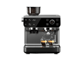 Cafetera express - WMF Espresso Pro, 15 bar, 1350 W, 2.6 l, 2 Tazas, Molinillo con 60 Ajustes Distintos, Doble Thermoblock, Negro
