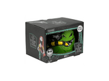 Taza - Funko Oogie Boogie Pesadilla Antes de Navidad, 330 ml, Licencia oficial, Brilla en la oscuridad, Cerámica