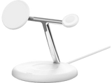 Cargador móvil inalámbrico - Belkin BoostCharge Pro Qi2, Carga Universal con dispositivos que funcionen con el estándar Qi2, 15W, Blanco