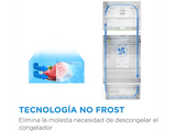 Frigorífico combi - Midea MDRB380FGE01A, No Frost, 180 cm Altura, 270 l, Control Electrónico, 4 Estrellas, Blanco