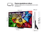 TV RGB Mini LED 65 - LG 65MRGB87B6B, UHD 4K, Procesador Inteligente α8 AI Processor 4K Gen3, Smart TV, DVB-T2 (H.265), Negro