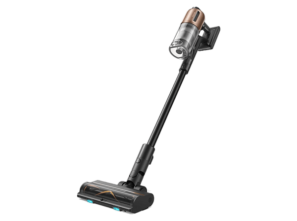 Aspirador escoba - Dreame Z20, 90 min Autonomía, Sin Cable, 250 AW Succión, 140000 r. p. m., Negro