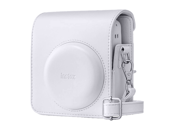 Funda cámara - Fujifilm Instax Mini 13, Cuero sintético, Gris