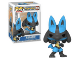 Figura Funko Pop! - Funko Pop! Games: Pokémon - Lucario, Vinilo, 9 cm