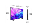 TV QLED 55 - Samsung TQ55Q6FAAUXXC, UHD 4K, Q4 Lite Processor, Smart TV, Full AI, Negro