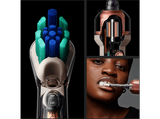 Cepillo eléctrico - Dyson CameraJet™, Cepilla e irriga, Cámara tiempo real, Irrigador de precisión, Ceramic Ultra Blue