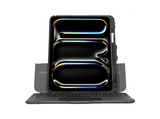 Funda con teclado - Targus VersaVu® Bluetooth®, Para iPad Pro® de 11 pulgadas (M4), Retroiluminación Ajustable, Rotación 360º, Pie de Apoyo, Negro