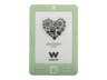 eBook - Woxter Scriba 195, 6" (1024x758), 4GB Memoria Interna, 1024 × 758 pixels, 16 Niveles de Gris, Verde Salvia