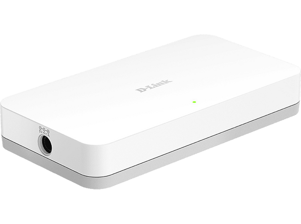 Switch - D-Link GO-SW-8G, 8 puertos, Gigabit Ethernet LAN RJ-45, Sin gestión, 1000 Mbps/puerto, blanco