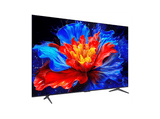 TV QLED 85 - TCL 85P8K, UHD 4K, AiPQ Pro, Smart TV by Google TV, DVB-T2 (H.265), 144 Hz, Compatible con Google Assistant, Negro