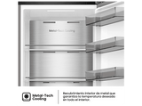 Frigorífico una puerta - Hisense RL3K370SAIE, No Frost, 185.6 cm, 372 l, Kitchen Fit, Wi Fi, Inox