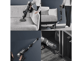 Aspirador escoba - Rowenta X-Force Flex 10.80, Potencia succión 120 AW, 300 W, 60 min autonomía, Cepillo multisuperficie, Limpieza inteligente, Verde