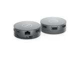 Hub - Dell DA310, 2x USB-A, 1x USB-C, 1x HDMI, 1x DisplayPort, 1x VGA, 1x RJ-45, Plateado
