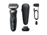 Afeitadora - Braun Series 7 72-G1200S, 3 modos, 1 accesorio de precisión, 60 min autonomía, Afeitado en seco y en mojado, Gris