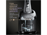 Afeitadora - Braun Series 9 PRO+ Afeitadora Eléctrica 9667CC, Pro SensoAdapt, Centro de limpieza SmartCare, 60 min autonomía, Plata