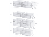Frigorífico americano - Bosch KFN96VPEA, No Frost, 183 cm, 605 l, Sistema MultiAir Flow, Capacidad XXL ancho especial 90 cm, Acero Inox
